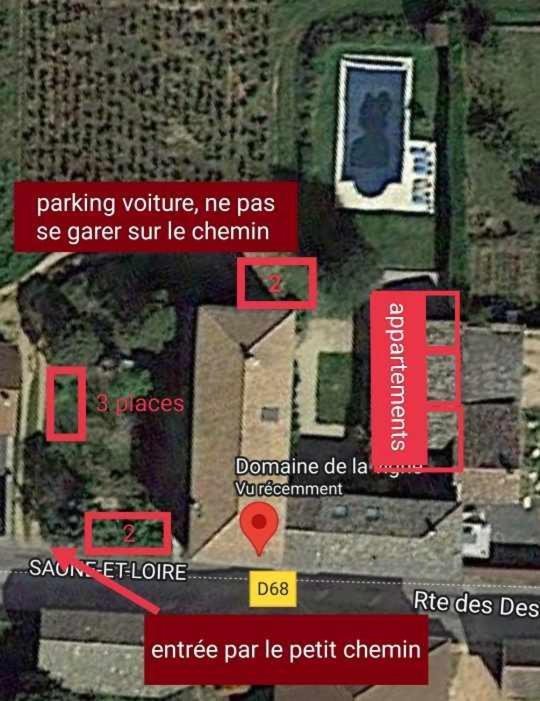 Appartamento Au Coeur Des Vignes Chenas Du Beaujolais La Chapelle-de-Guinchay Esterno foto